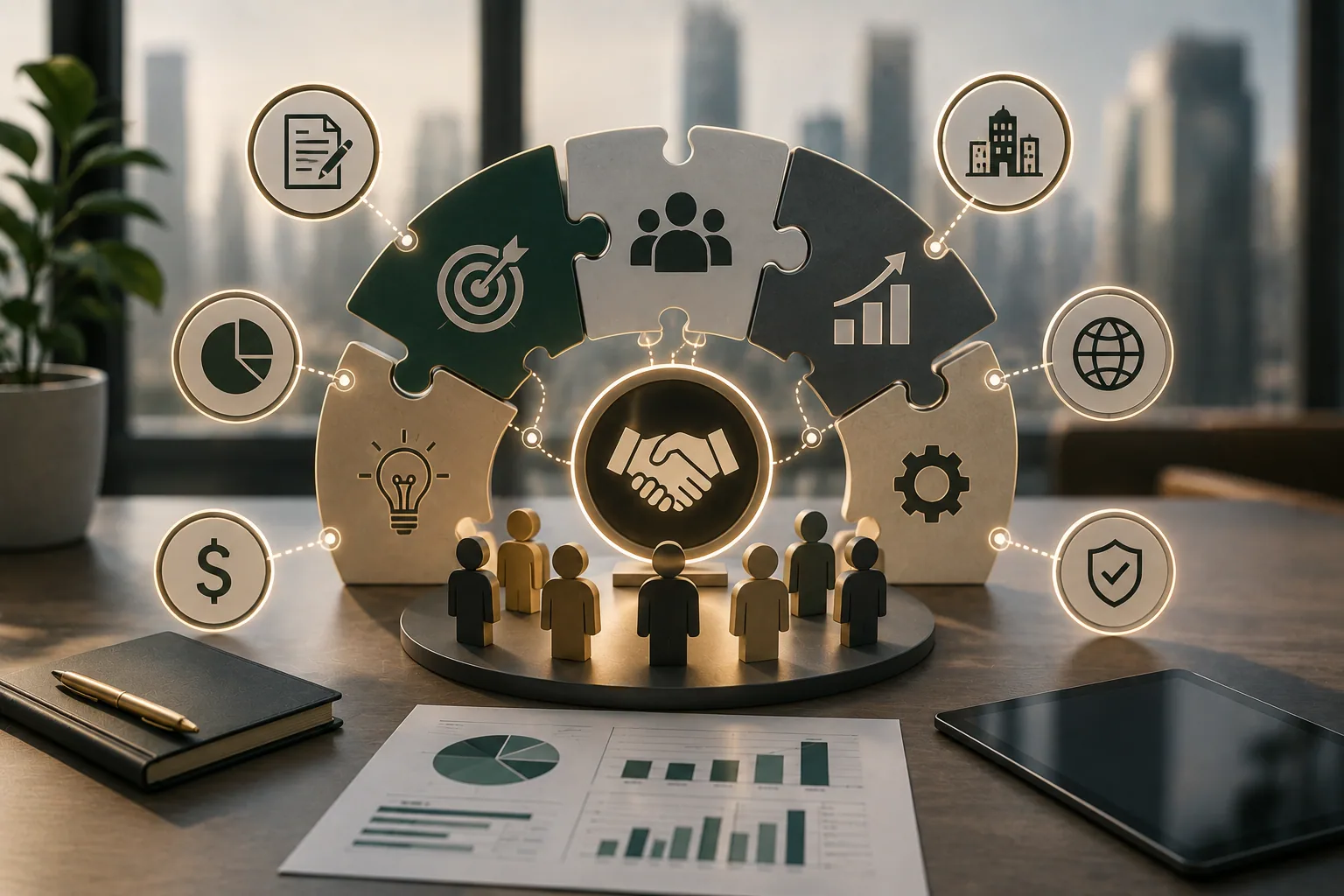 بناء الشراكات الاستراتيجية
